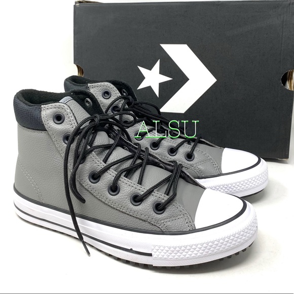 Converse Chuck Taylor PC Men Boot Leather Grey Man - Picture 4 of 7